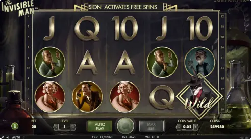 Invisible Man slot features for Indian players